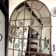 Orangerie mirror in wrought iron ☐ 260 x 130 cm