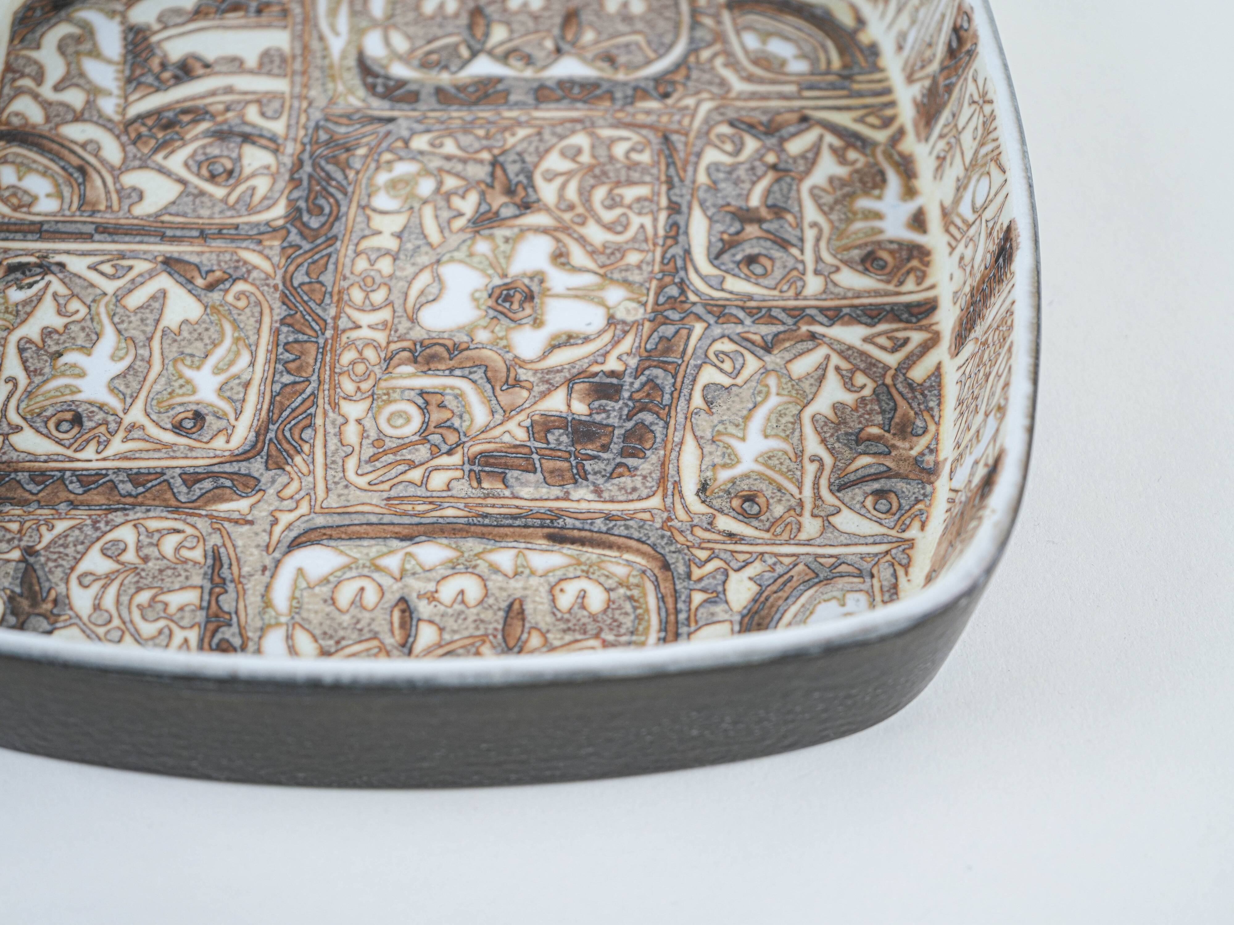 Ceramic bowl, Danish design, 1960s, manufacturer: Royal Copenhagen
