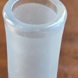Carafon en cristal, décor gravé, 19 ème siècle