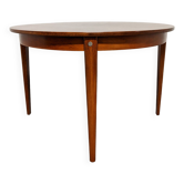 Scandinavian extendable rosewood dining table from the 60s/70s