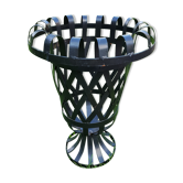 Cache pot métal noir