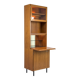 Meuble bar éclairé en teck d'Omann Jun, années 1960
