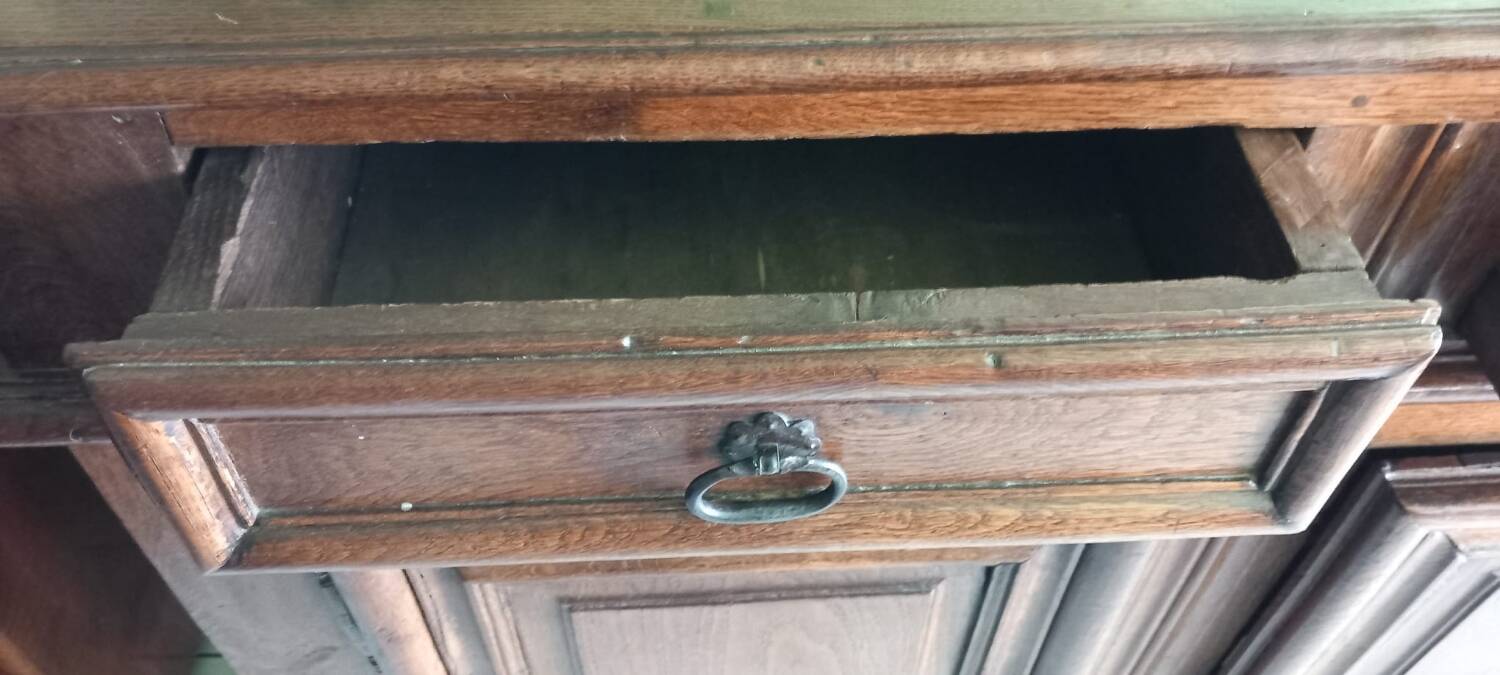 18th century oak sideboard