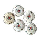 Set de 5 assiettes à dessert Villeroy et Boch 1562