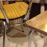 Formica chair and stool
