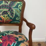 Fauteuil louis XV restauré