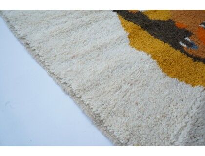 Colorful Berber carpet 242x147cm