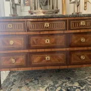 restored Louis XIV commode stamped