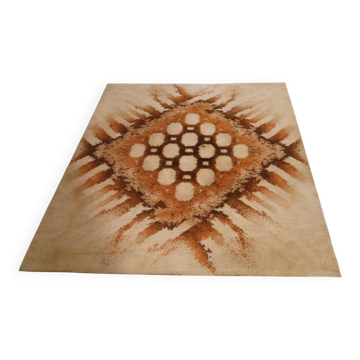Modernist Belgian rug, 1970