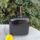 Vase Noir Cubique