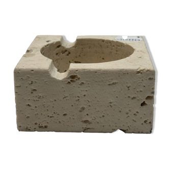 Travertine ashtray