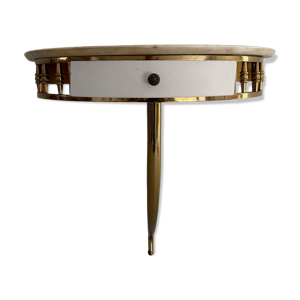 Console murale flottante - laiton