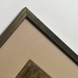 Pastel landscape under glass signed Henri Marchal