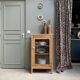 Vintage glass-fronted jam cupboard (renovated)