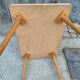 Vintage compass leg table