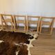 Suite de 4 chaises pliantes