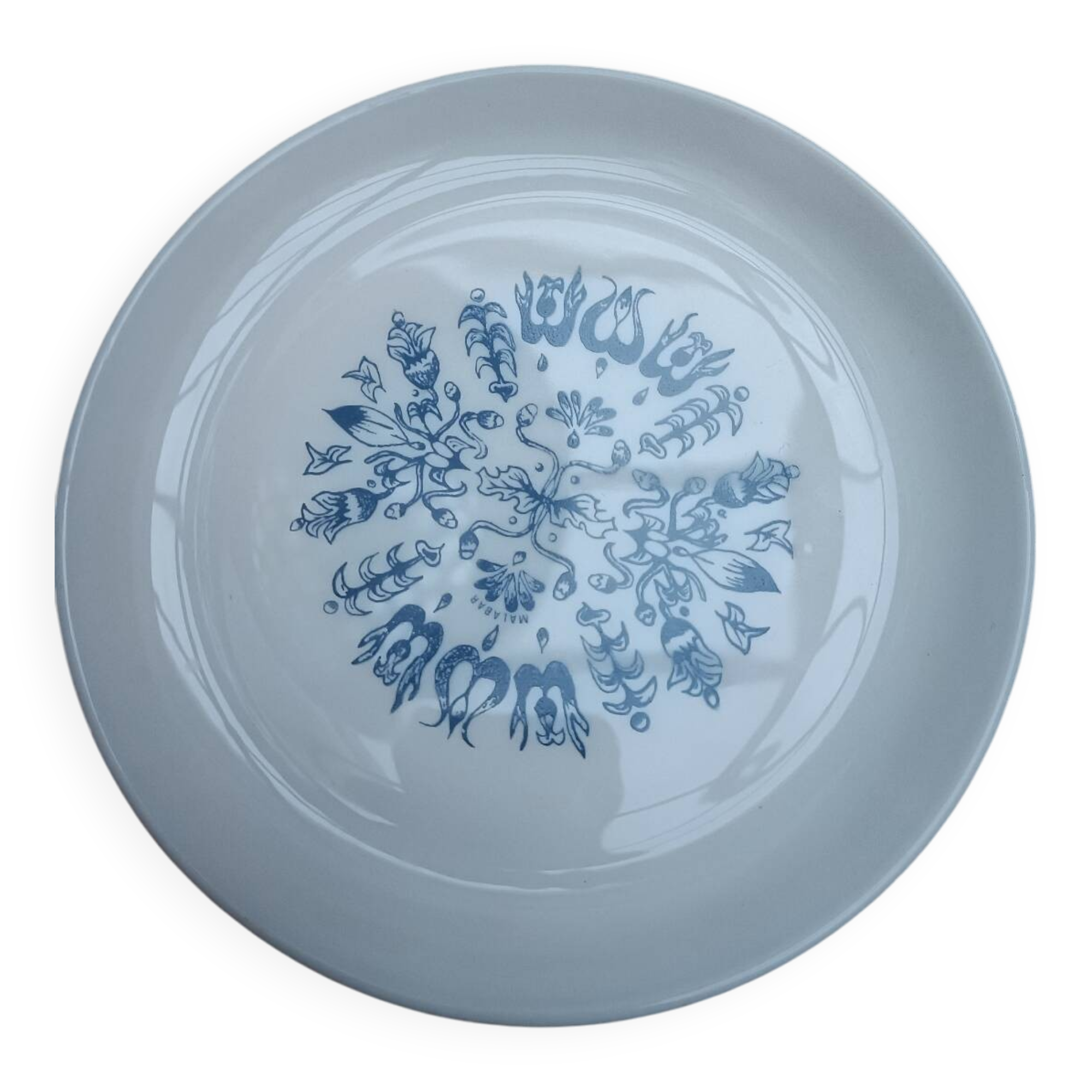 Six assiettes Sovirel, Malabar