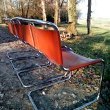 4 Marcel Breuer design chairs, model B33