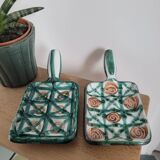 Set of two Robert Picault snail pans