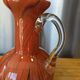 Large vintage opaline vase from Florence, Italy, 1960s-1970s.