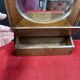Barber mirror natural wood to hang