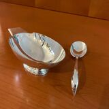 "Christofle, Gallia, 2 Swan Sauce Boats Christian Fjerdingstad