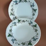 Royal China Vigo porcelain soup plates