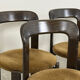 Set of 6 Bruno Rey chairs, Switzerland, 1970s