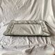 Beveled Venetian mirror - butterfly decor - Height: 61 cm