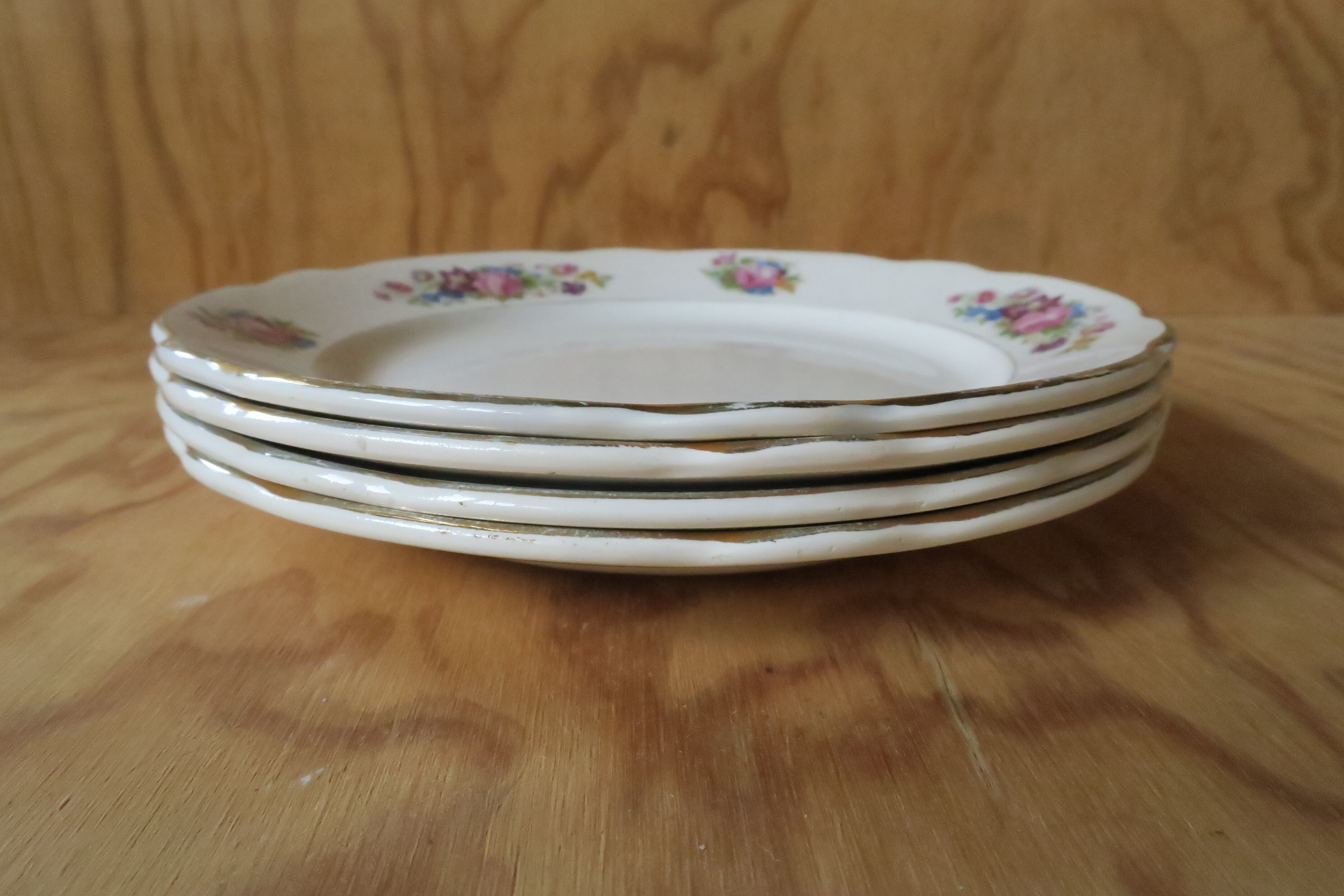 4 plates Digoin and Sarreguemine