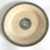 Old flat plates Creil Montereau