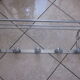 Aluminum coat rack from the 50/60