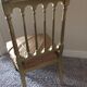Golden low chair