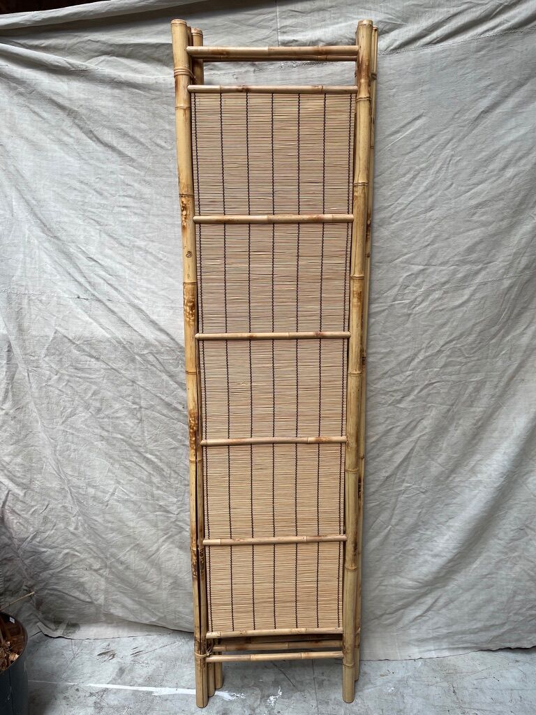 Screen bamboo rattan 1970