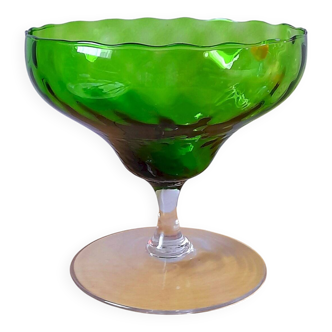 Coupe en verre Empoli vert