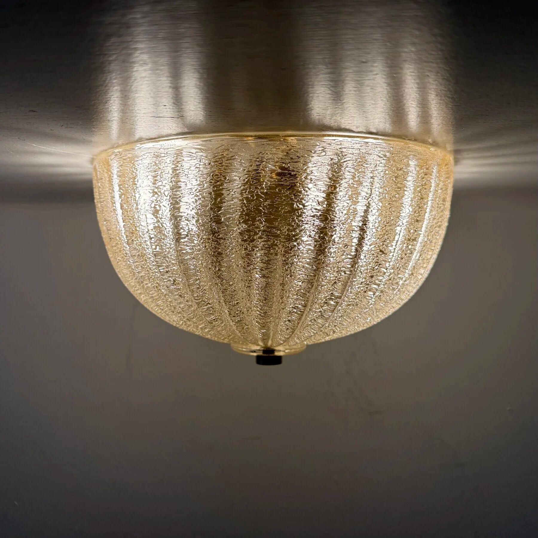 Barovier & Toso ceiling lamp 'Mezabala' 1970s