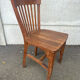 Vintage wooden bistro-style chair