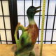 Glazed ceramic duck jug – St Clément – France