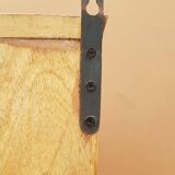 Polychrome teak display case