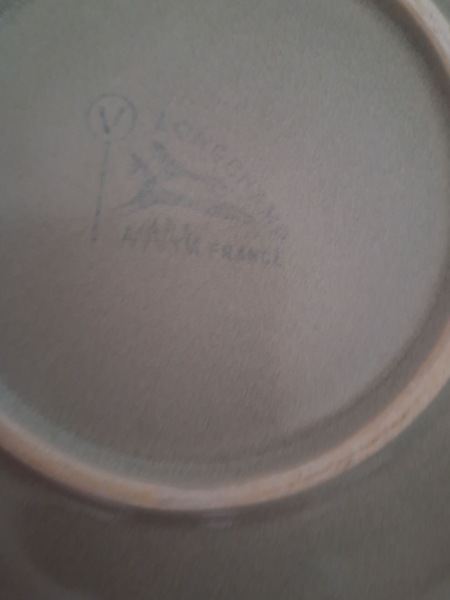 Longchamp vintage 4 deep plates
