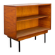 Wood and iron credenza by Leonardo Fiori for Isa, Bergamo, Italy, 1950s.