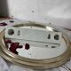 Vintage ceramic tea towel holder