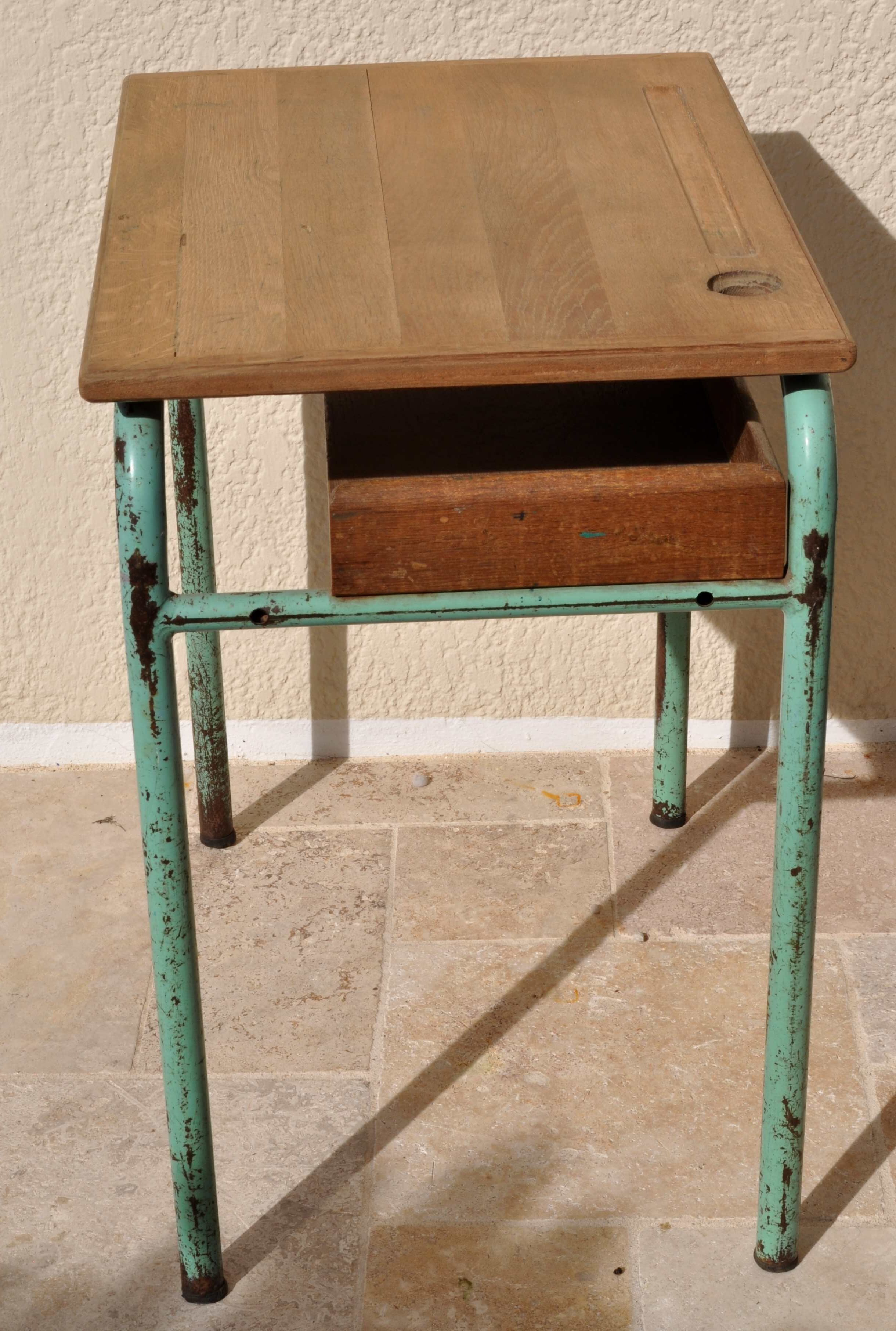 Former School of the 1960s desk