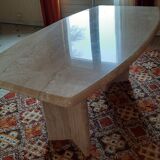 Travertine table