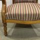Voltaire III armchair, late 19th century, in cherry wood
