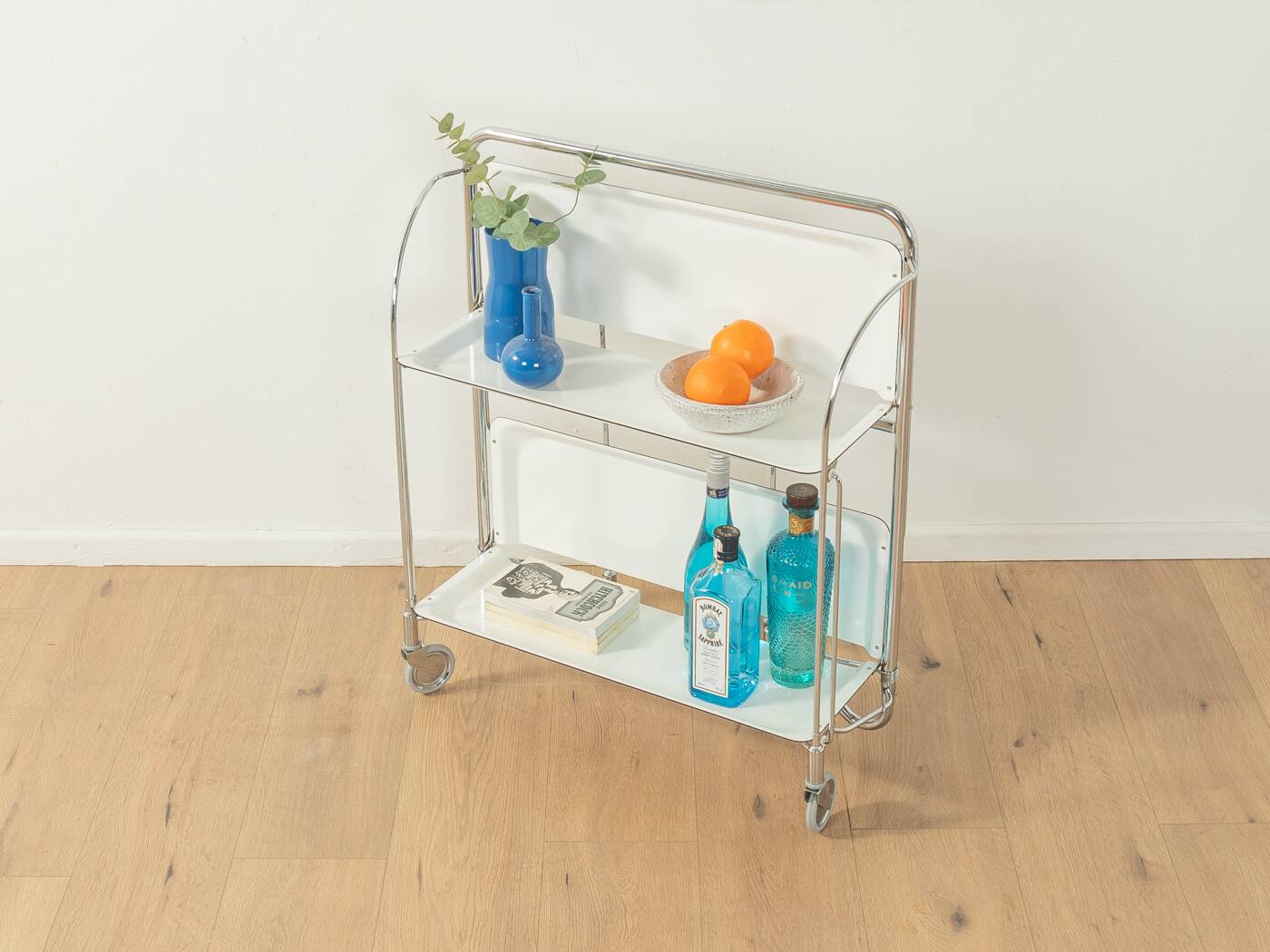 Dinett serving trolley, bremshey