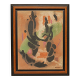 Abstract painting by Albert Coste