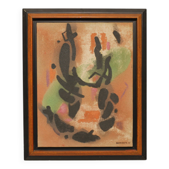 Abstract painting by Albert Coste