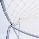 Fauteuil vintage - Métal et corde synthétique