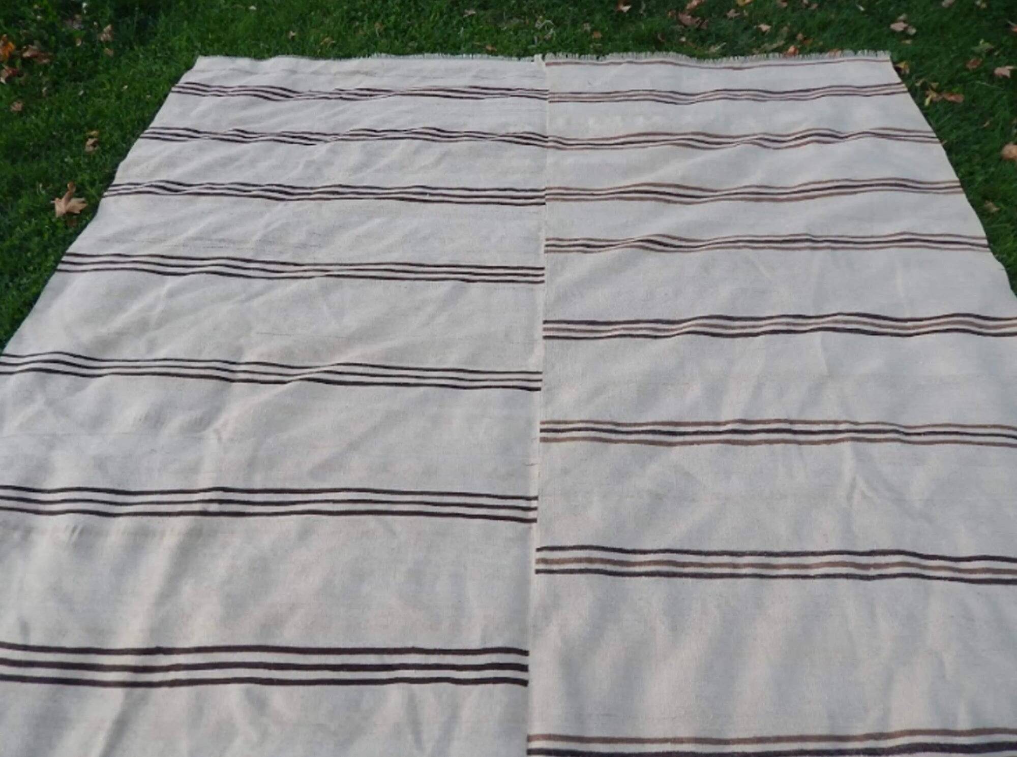 Tapis Kilim turc vintage tissé main
